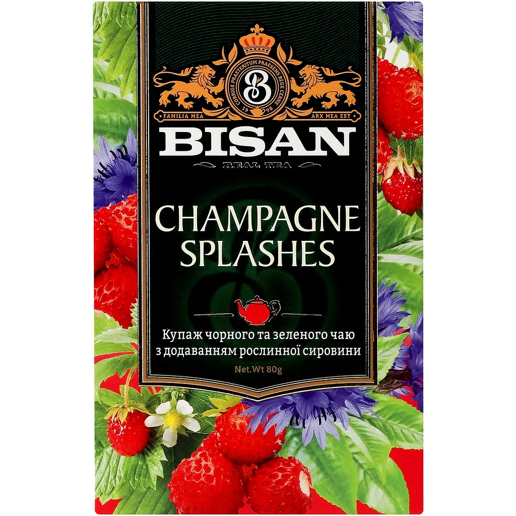 Чай Bisan Champagne Splashes 80 г - фото 2