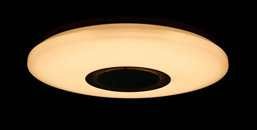 Люстра стельова LED Splendid Ray LY8339/24Wx2, 48W, білий, 40 см, з пультом і Bluetooth, сучасний стиль для дому - фото 3