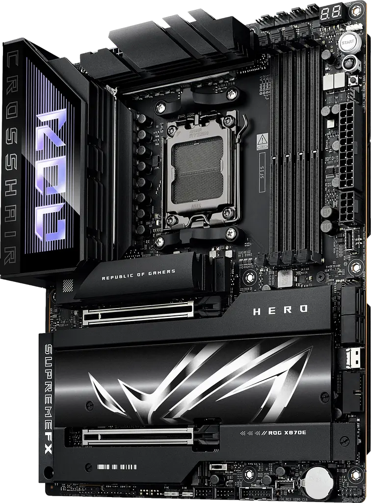 Материнcька плата Asus X870E ROG Crosshair Hero Socket AM5 (ROG CROSSHAIR X870E HERO)