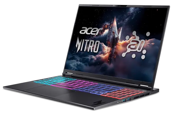 Ноутбук Acer Nitro 16S AI AN16S-61-R29L (NH.U06EU.002) Obsidian Black - фото 3