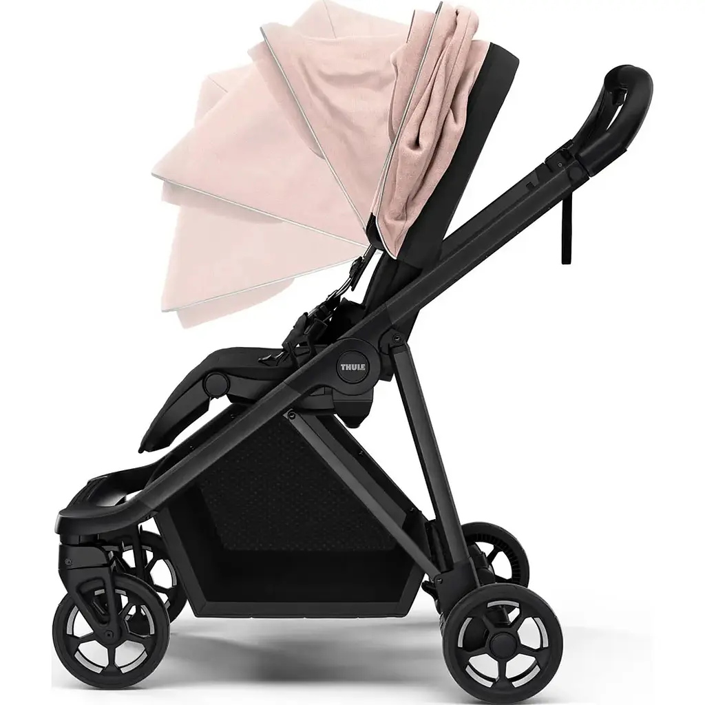 Детская коляска Thule Shine Misty Rose on Black [11400204] [107661] - фото 3