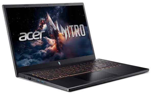 Ноутбук Acer Nitro V 15 ANV15-52-74JZ (NH.QZ8EU.00C) Obsidian Black - фото 2