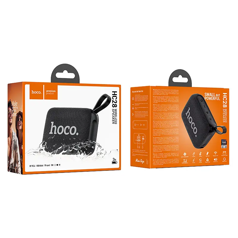 Портативная Bluetooth-колонка Hoco HC28 Melody sports BT speaker Черный - фото 2