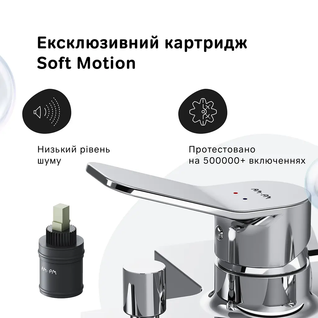 Смеситель для ванны Am.Pm X-Joy F85A10000 Хром - фото 6