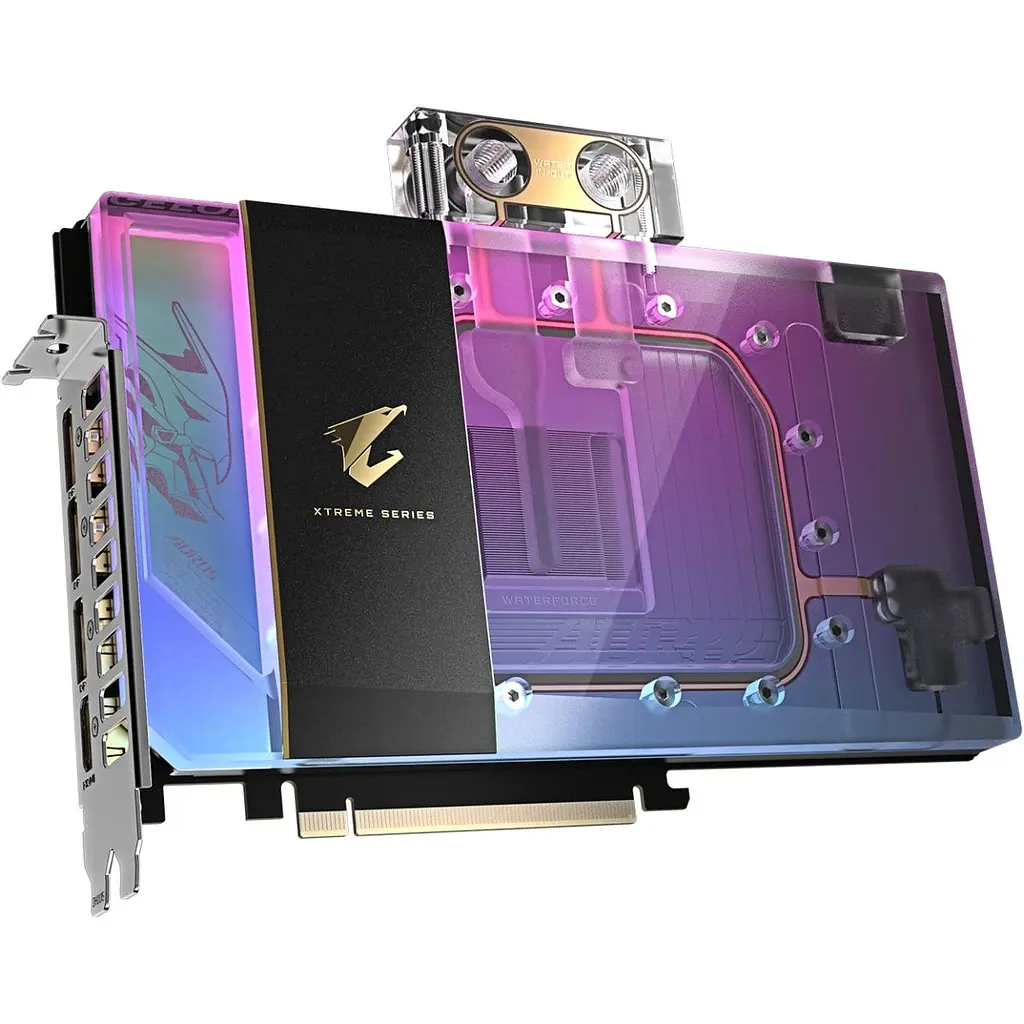 Видеокарта Aorus GeForce RTX 5090 XTREME WATERFORCE WB 32 GB [GV-N5090AorusX WB-32GD] EU [126322] - фото 3