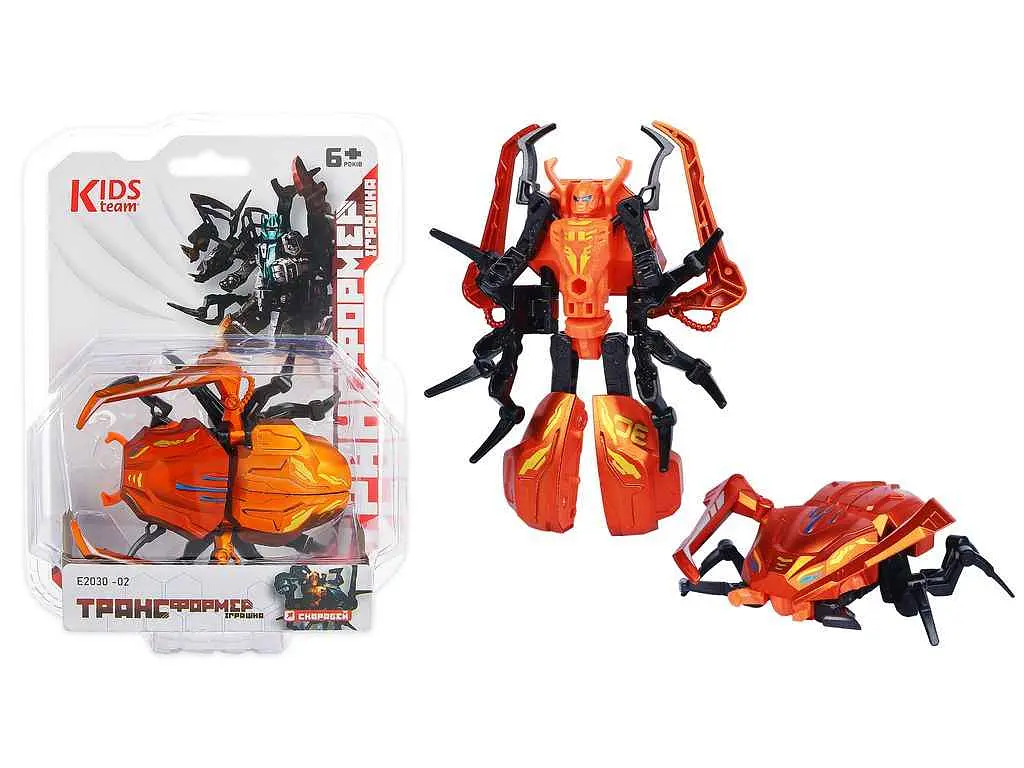 Трансформер KIDS TEAM TRANSFORMERS "Скарабей" E2030-02