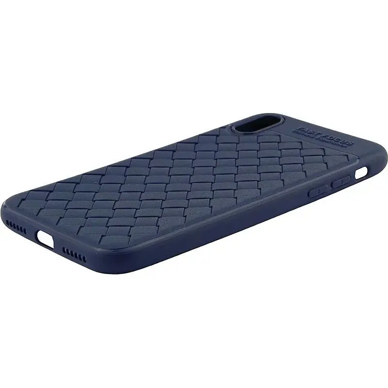 Чохол-накладка Usams Yun Series Apple iPhone X Blue - фото 5