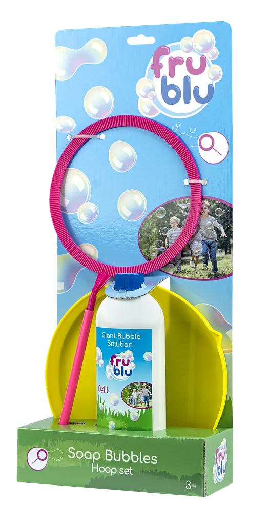 Мильні бульбашки Обруч з розчином 0.4 л Fru Blu det0018755 - фото 2
