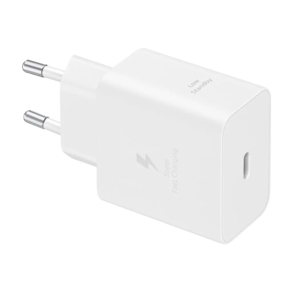 Зарядний пристрій Samsung USB-C 45W + cable USB-C to USB-C white (EP-T4511XWEGEU) - фото 6