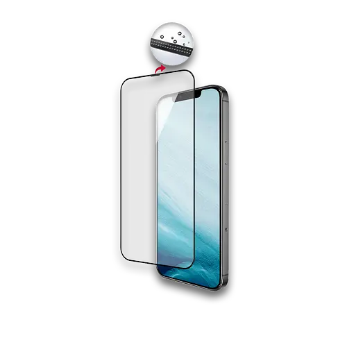 Захисне скло iLera DeLuxe Full Cover Glass для Apple iPhone 14 Pro Max (iLFCDL14PRMX) [74350] - фото 3