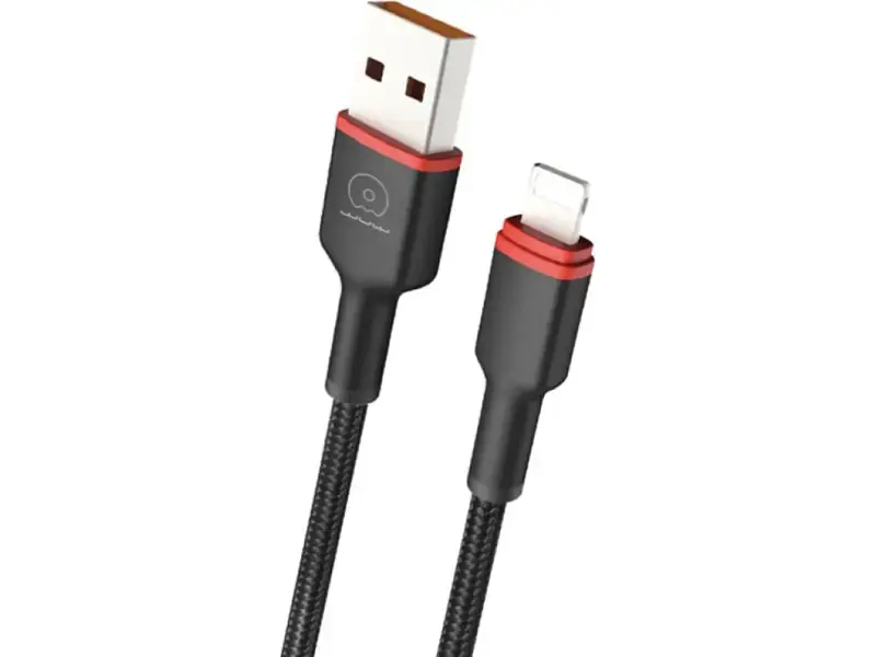 Кабель WUW X203 USB Type-A to Lightning 1m Black (6972573336210)