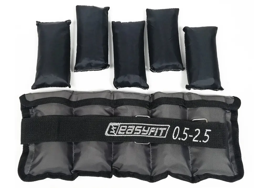 Обтяжувачі EasyFit 0,5-2,5 кг для ніг та рук з металом (EF-AWTМ-525) - фото 2