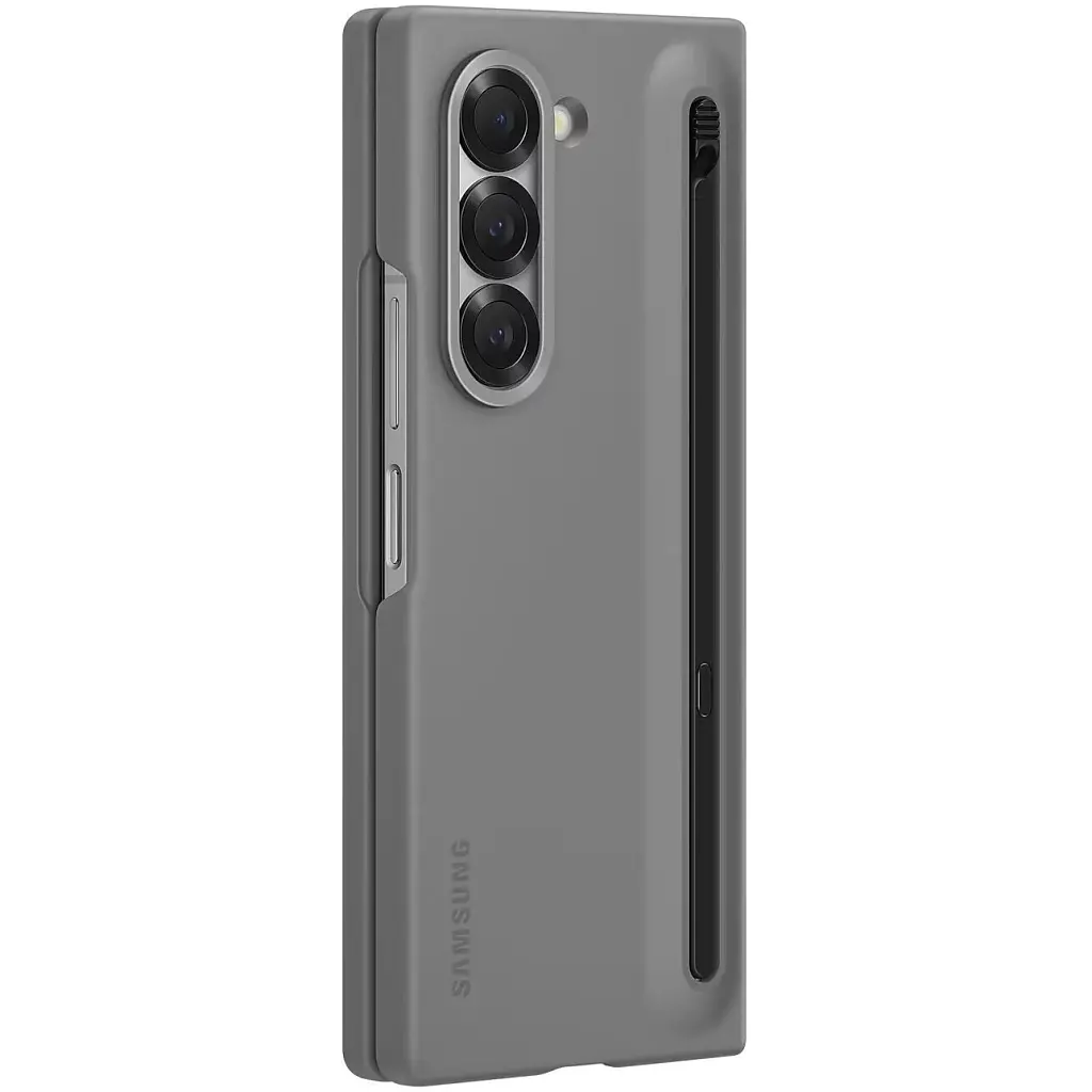 Чохол-накладка Samsung Slim Cover with Pen для Samsung Galaxy Fold 6 SM-F956 Gray (EF-OF95PCJEGUA) - фото 5