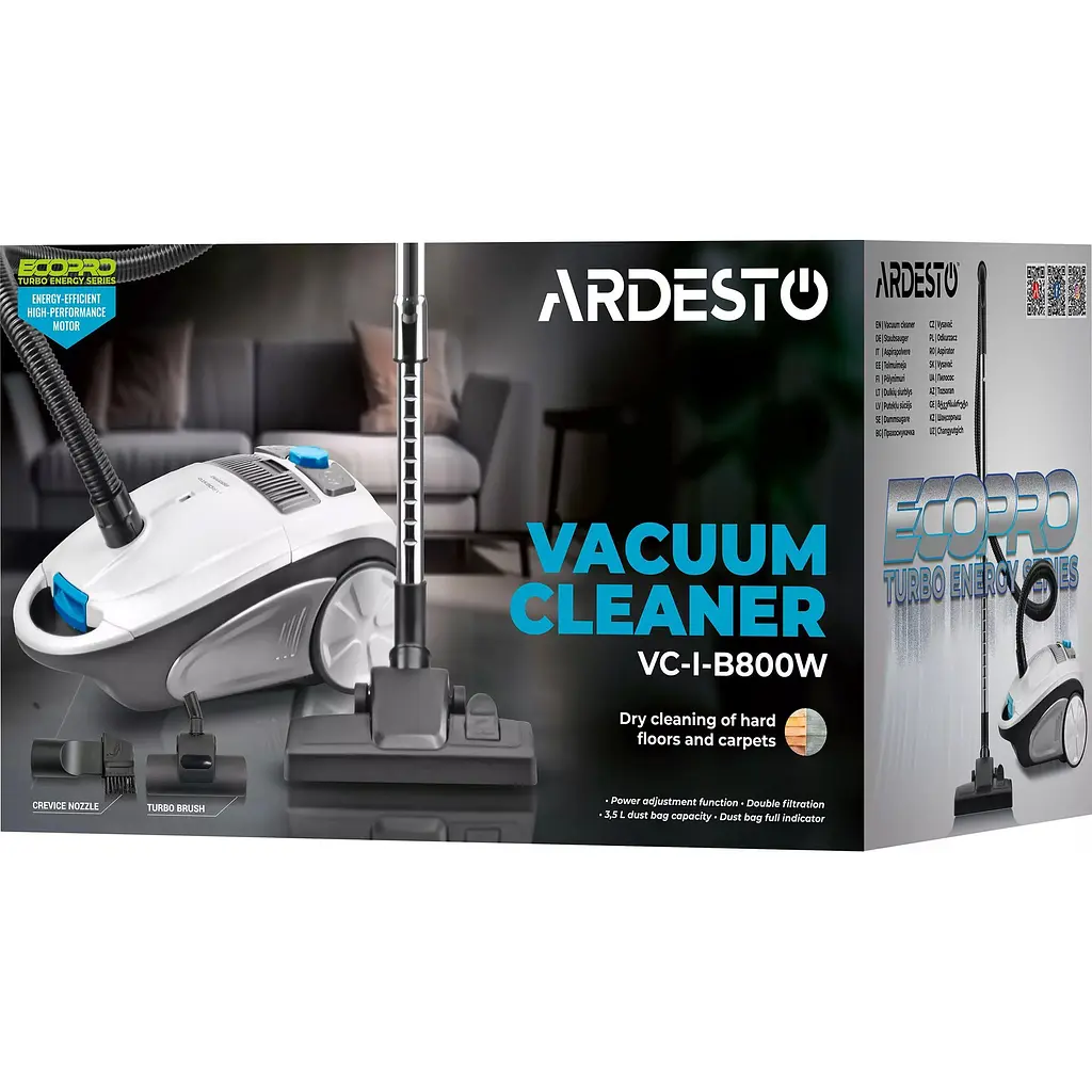 Пилосос Ardesto VC-I-B800W [149214] - фото 9