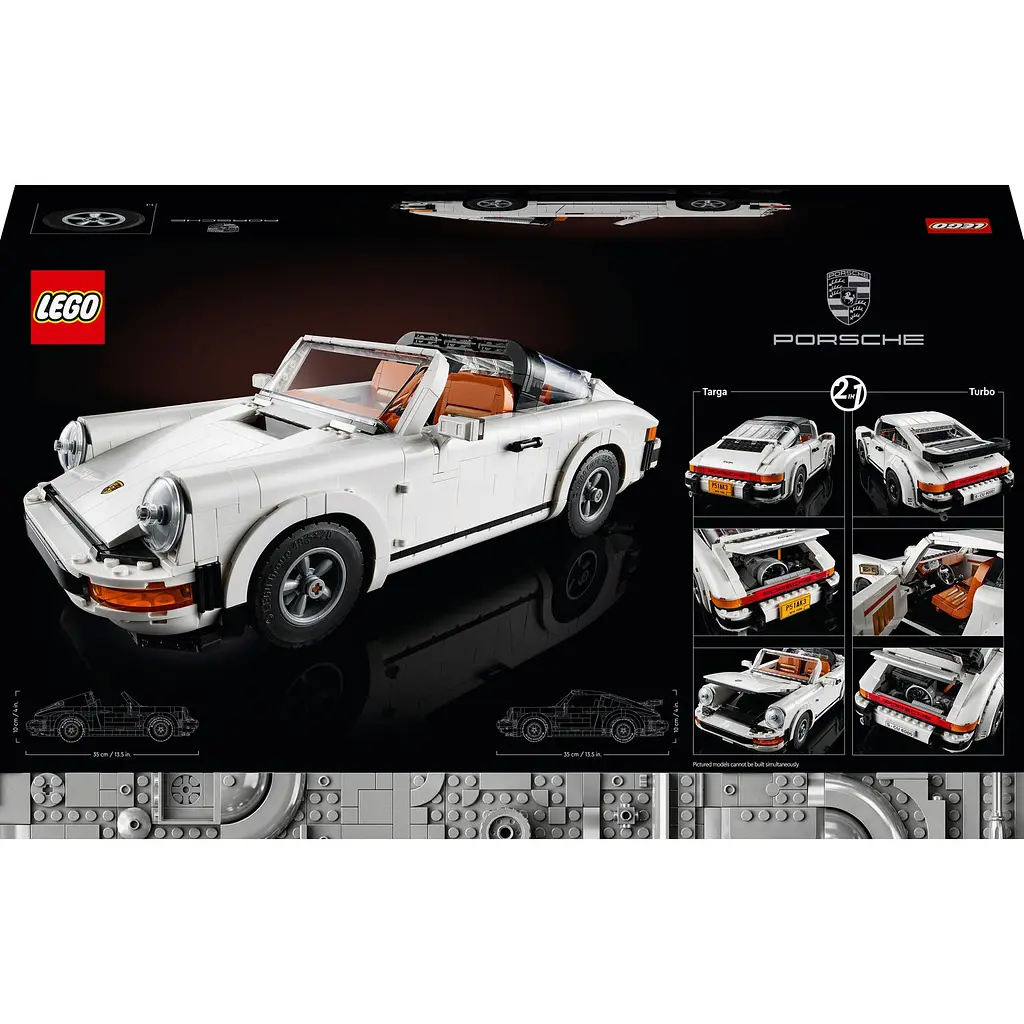 Конструктор LEGO Icons expert Porsche 911, 1458 деталей (10295) - фото 2