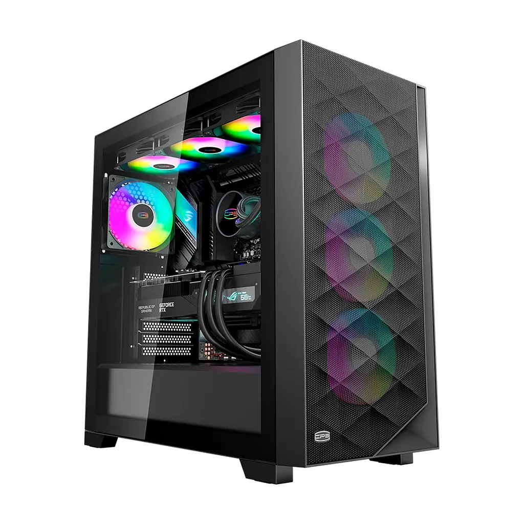Корпус для ПК PcCooler C3D510 ARGB BK - фото 6