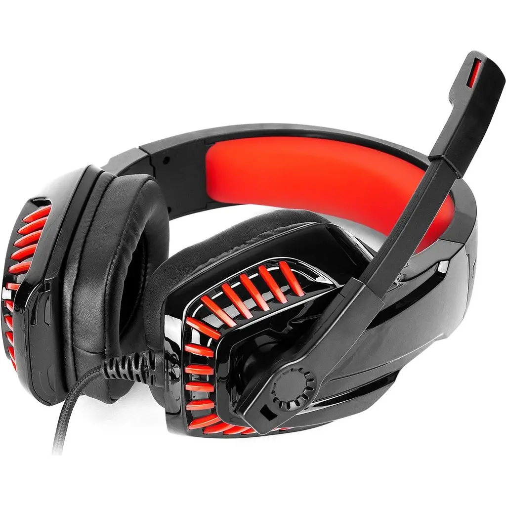 Ігрові навушники REAL-EL GDX-7650 Black/Red (EL124100043) [112560] - фото 7