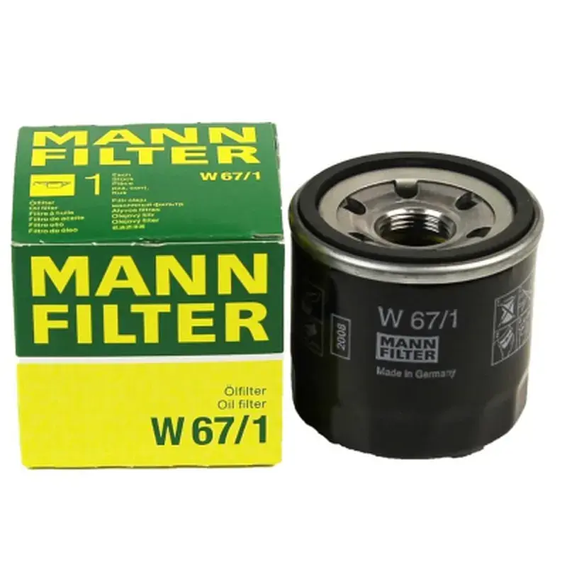 Фільтр масляний Mann W67/1 - фото 2
