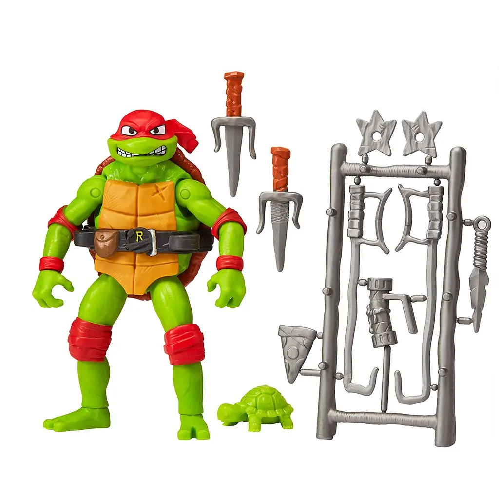 Уценка. Игровая фигурка TMNT Черепашки-ниндзя Movie III Рафаэль, 12 см (83284) - фото 3