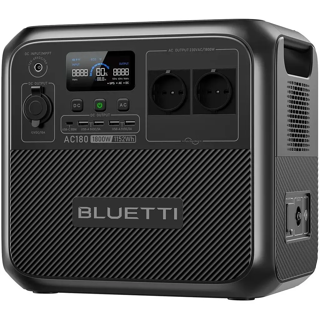Зарядна станція Bluetti AC180, 1800 Вт - фото 2