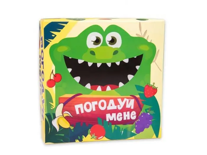 Настільна гра Погодуй мене - Крокодил, Strateg