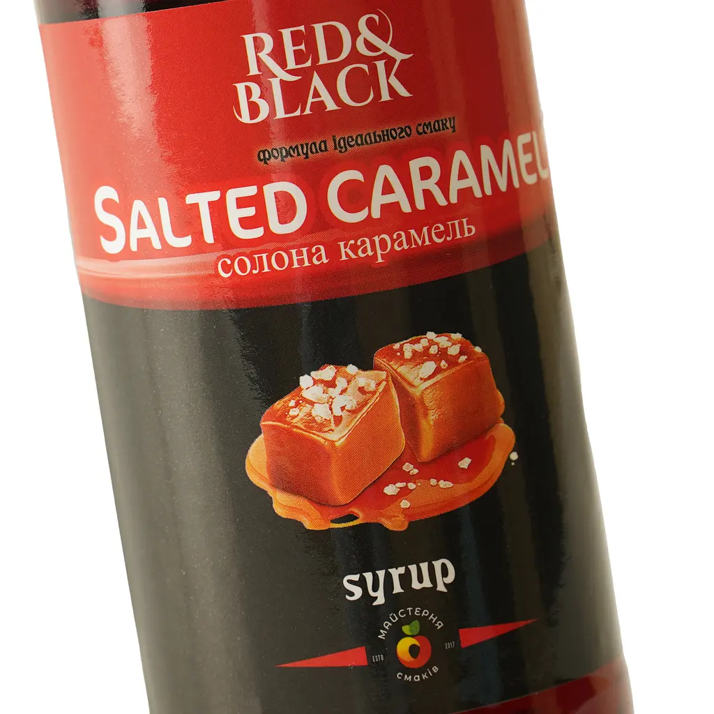 Сироп Red&Black Соленая Карамель 0.25 л - фото 5