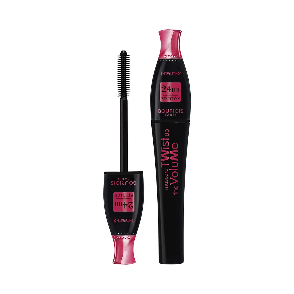 Туш для вій Bourjois Twist Up The Volume 24 HR Подовження та об'єм відтінок чорний 8 мл (8000018796878) - фото 2