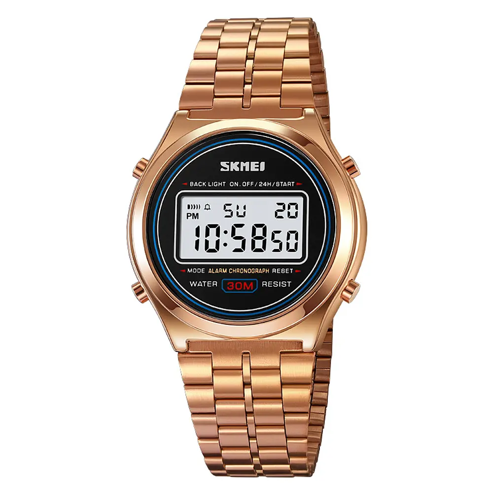 Чоловічий наручний годинник 2146RG Rose Gold Skmei acs0030240