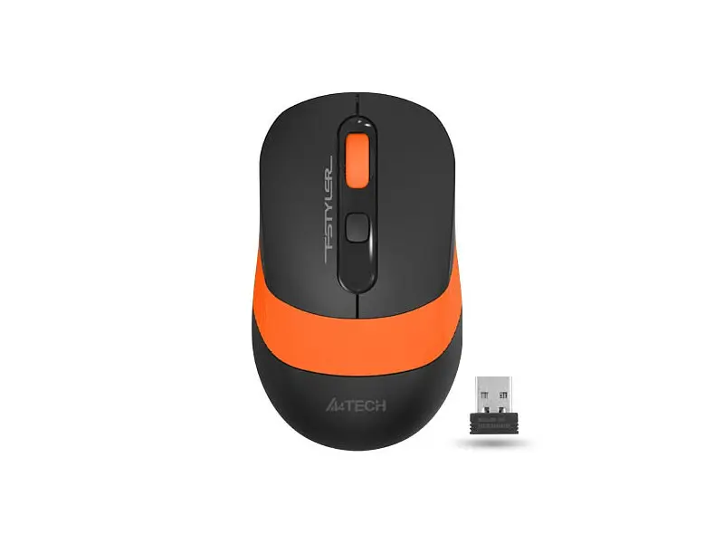 Миша A4Tech FG10 Black/Orange USB