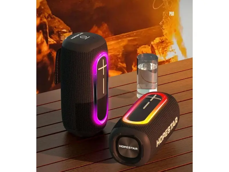 Портативна колонка Hopestar P60 Black - фото 4
