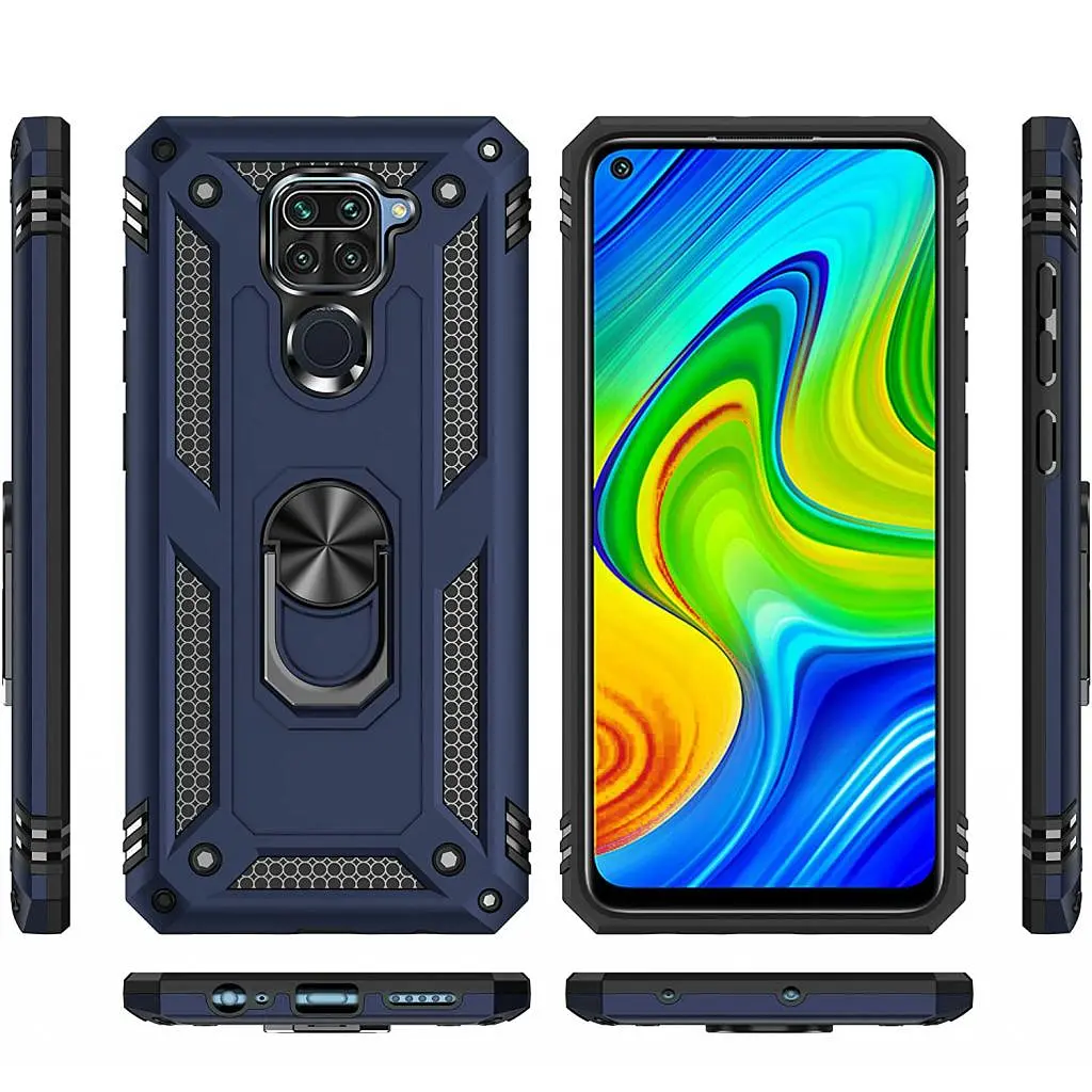 Чохол до мобільного телефона BeCover Military Xiaomi Redmi Note 9 / 10X Blue (705583) - фото 2