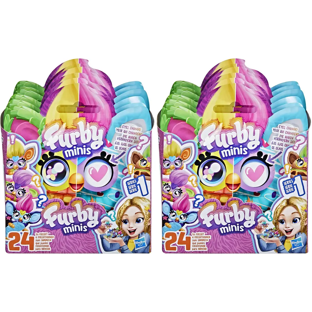 ​Игровой набор-сюрприз Furby Minis 2 мини-фигурки (G0457) - фото 14