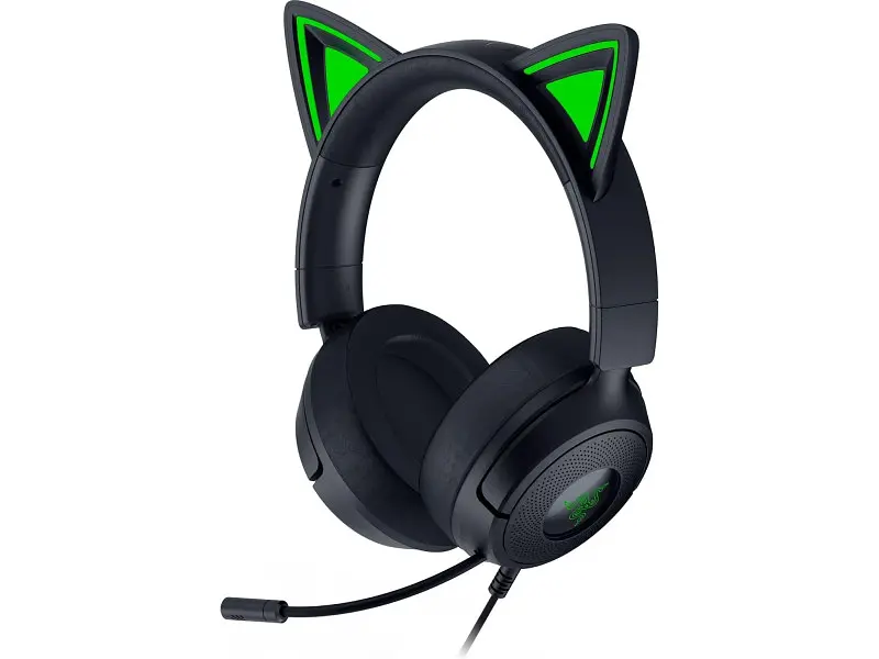 Навушники з мікрофоном Razer Kraken Kitty V3 X Black (RZ04-05350200-R3M1)