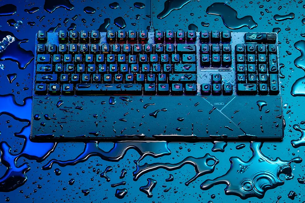 Клавіатура Asus ROG Strix Scope II RX Optical White [90MP03S0-BKUA30] [126947] - фото 9