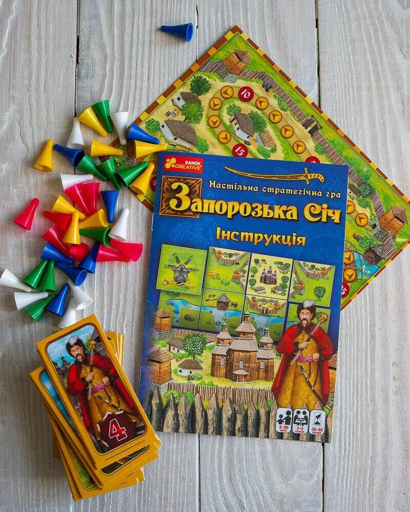 Настільна Ранок стратегічна гра. Запорізька Січ - фото 6