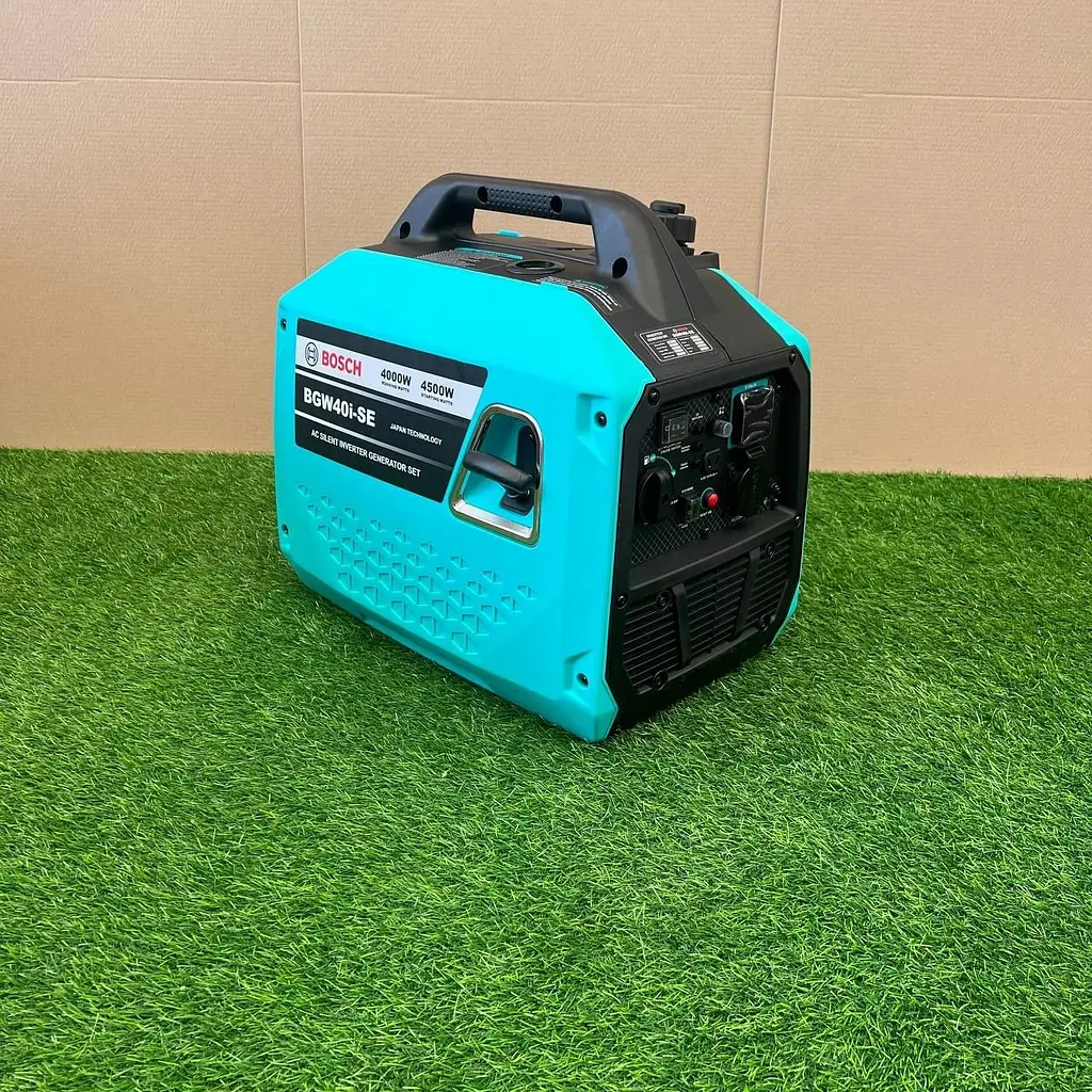 Інверторний бензиновий генератор Bosch BGW40i-SE 4.0/4.5 кВт, 220В, Дисплей +Електростартер - фото 4