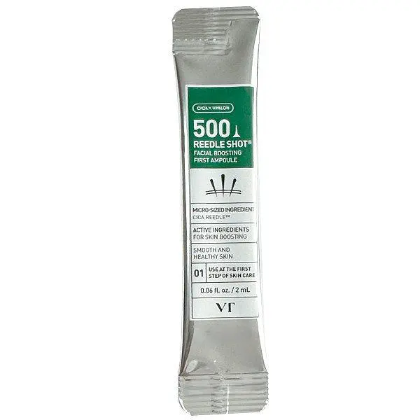 Стік інтенсивної бустерної сироватки зі спікулами 500 2 мл VT Cosmetics Reedle Shot 500 Facial Boosting First Ampoule