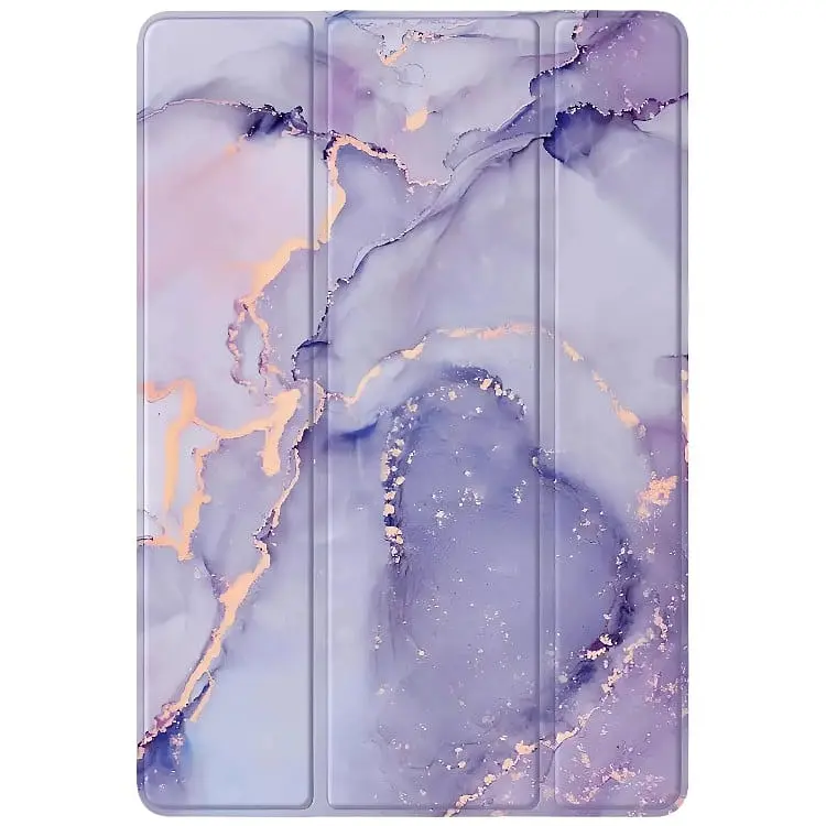 Чохол-книжка BeCover Soft Edge TPU з кріпленням для стілусу для Xiaomi Redmi Pad SE 8.7" Purple Marble (712577)