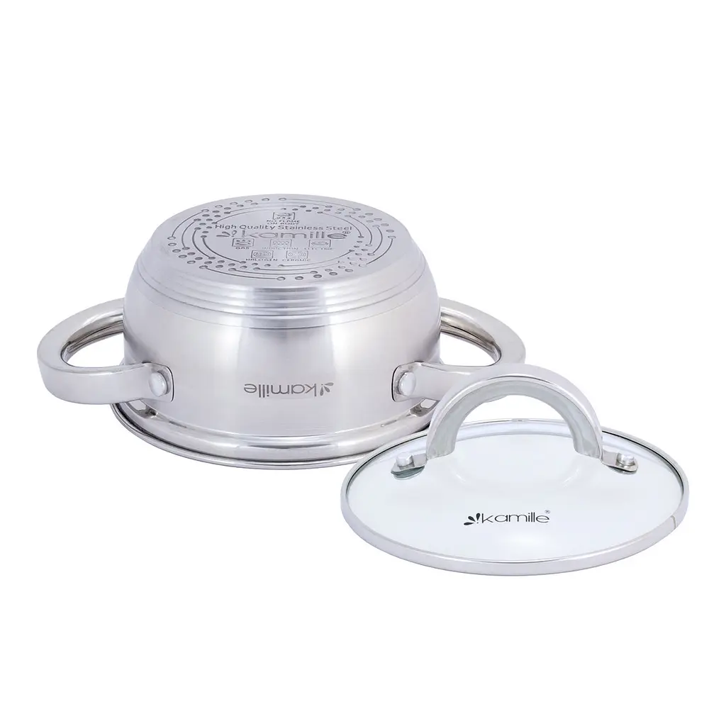 Каструля Kamille KM-5614S 1.0 л - фото 5