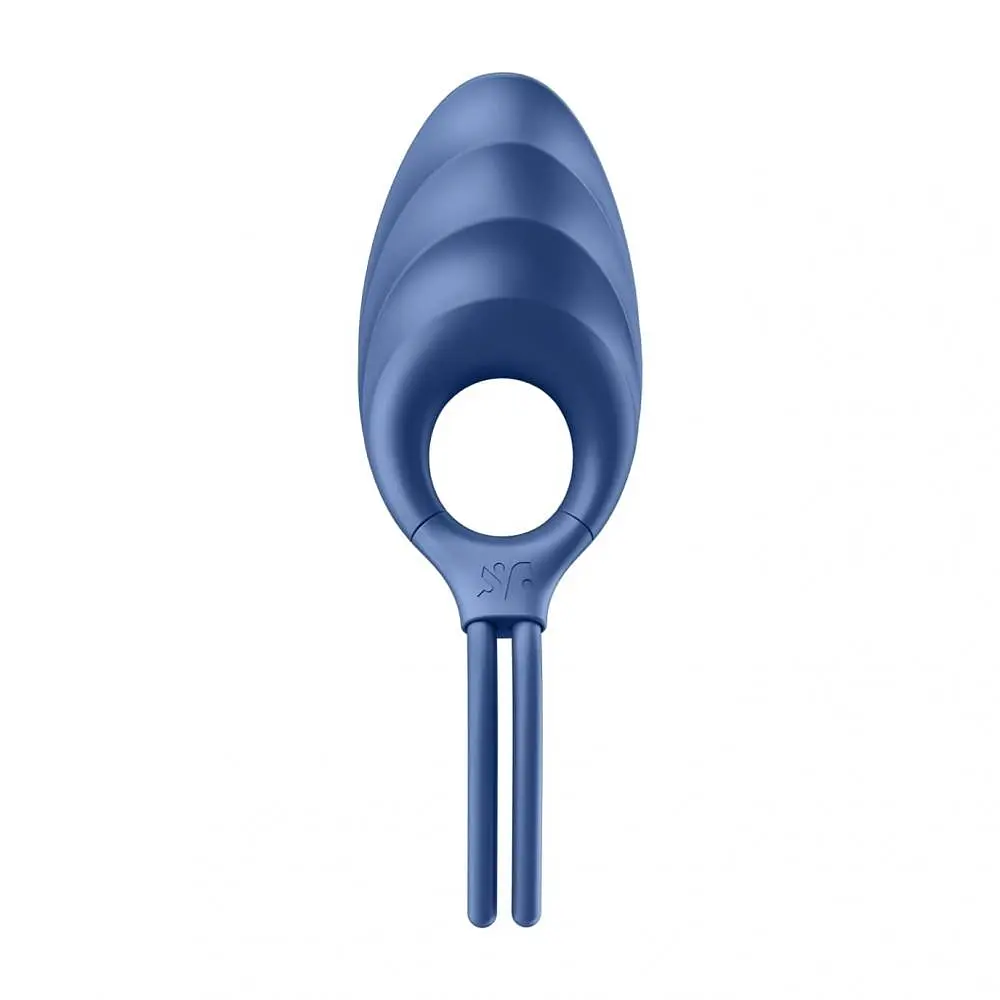 Віброкільце Satisfyer Swordsman 14.2 см синій - фото 6
