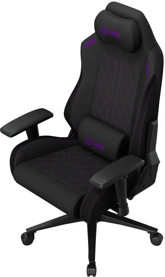 Ігрове крісло Lorgar CHA41 Premium Anti-Stain Fabric Black/Purple (LRG-CHA41-BK-PR) - фото 4