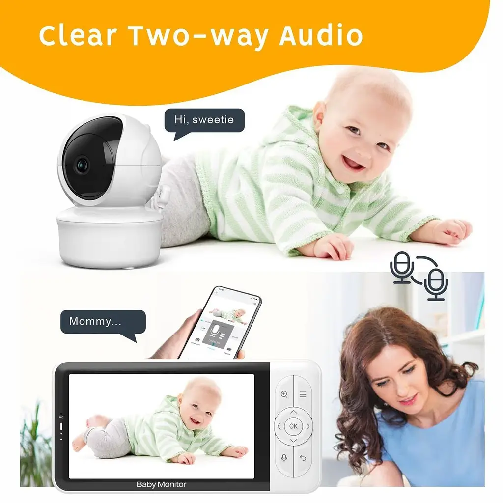 Видеоняня Baby Monitor T6X цифровая беспроводная - фото 9