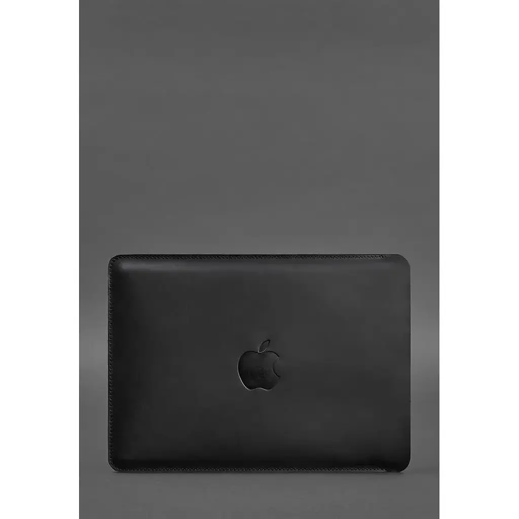 Шкіряний чохол BlankNote для MacBook 15-16 Чорний - фото 4