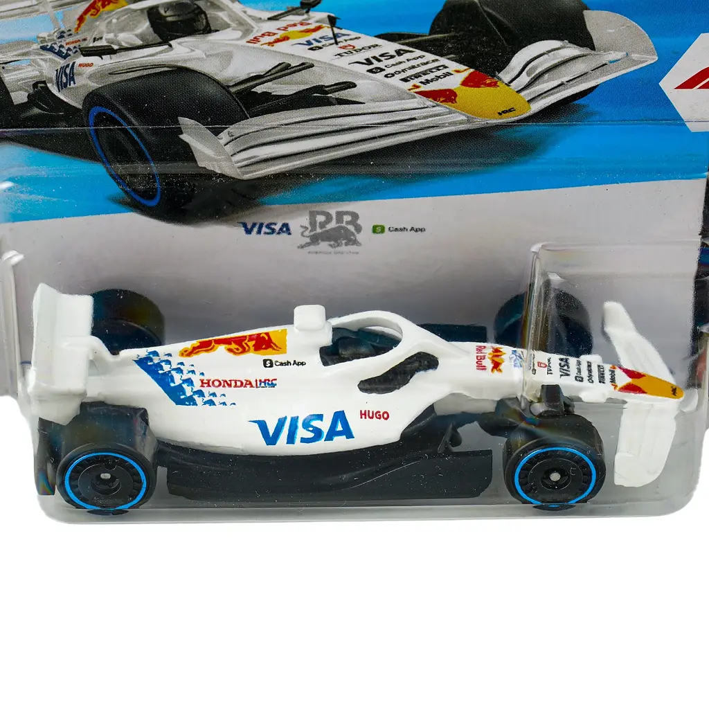 Базова машинка Hot Wheels Formula 1 Visa Cash App Racing Bulls Formula One Team біла (5785) JJJ35-N521 - фото 2