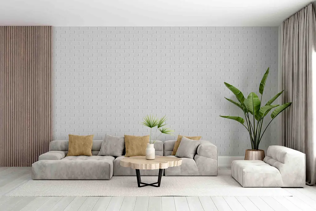 Самоклеюча декоративна 3D панель Loft Expert цегла деко біла 700x770x3 мм - фото 6