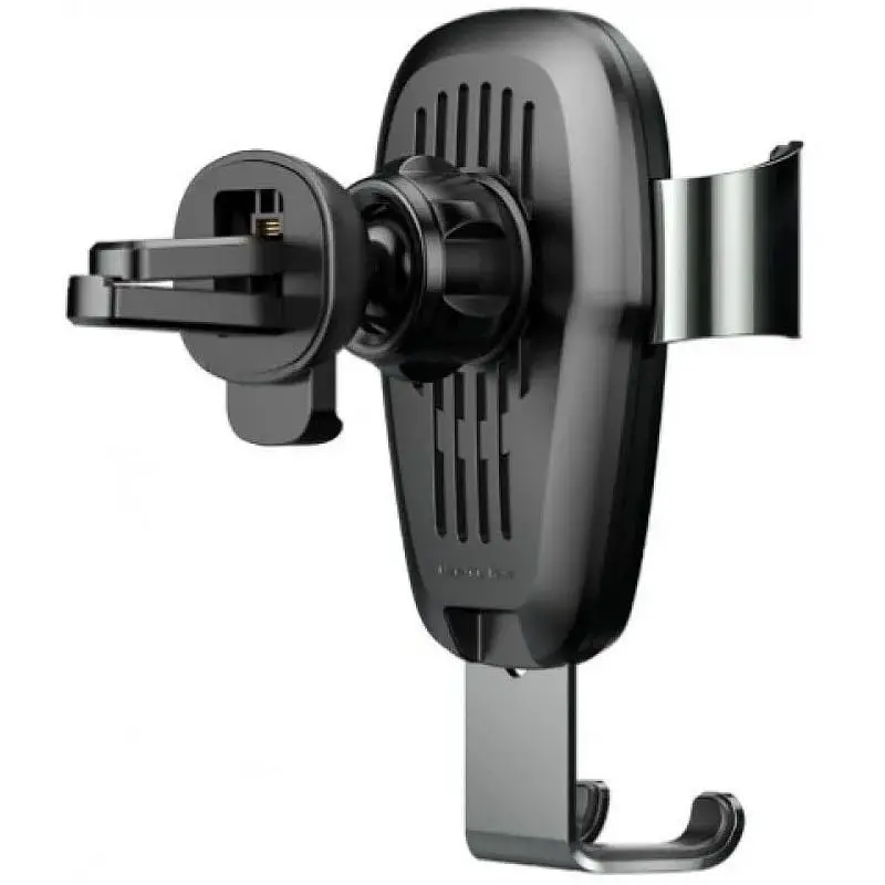 Автодержатель для телефона с беспроводной зарядкой Baseus Metal Gravity Car Mount (WXYL-B0A) - фото 5