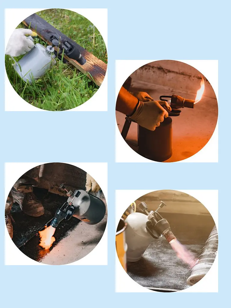 Лампа паяльна бензинова 1.5 л INTERTOOL GB-0032, Intertool 83948 - фото 10