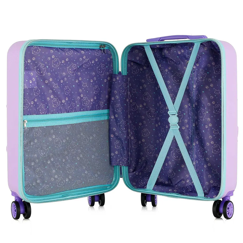 Валіза дитяча Semi Line 20" S Light Violet/Blue (T5879-2) - фото 6