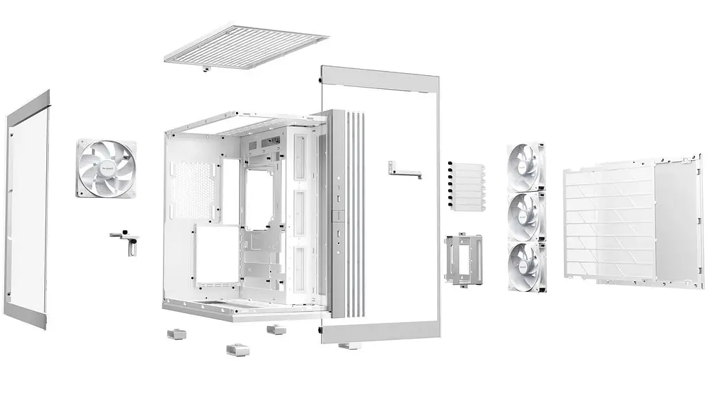 Корпус Be quiet! LIGHT BASE 600 LX белый (BGW68) без блока питания - фото 4