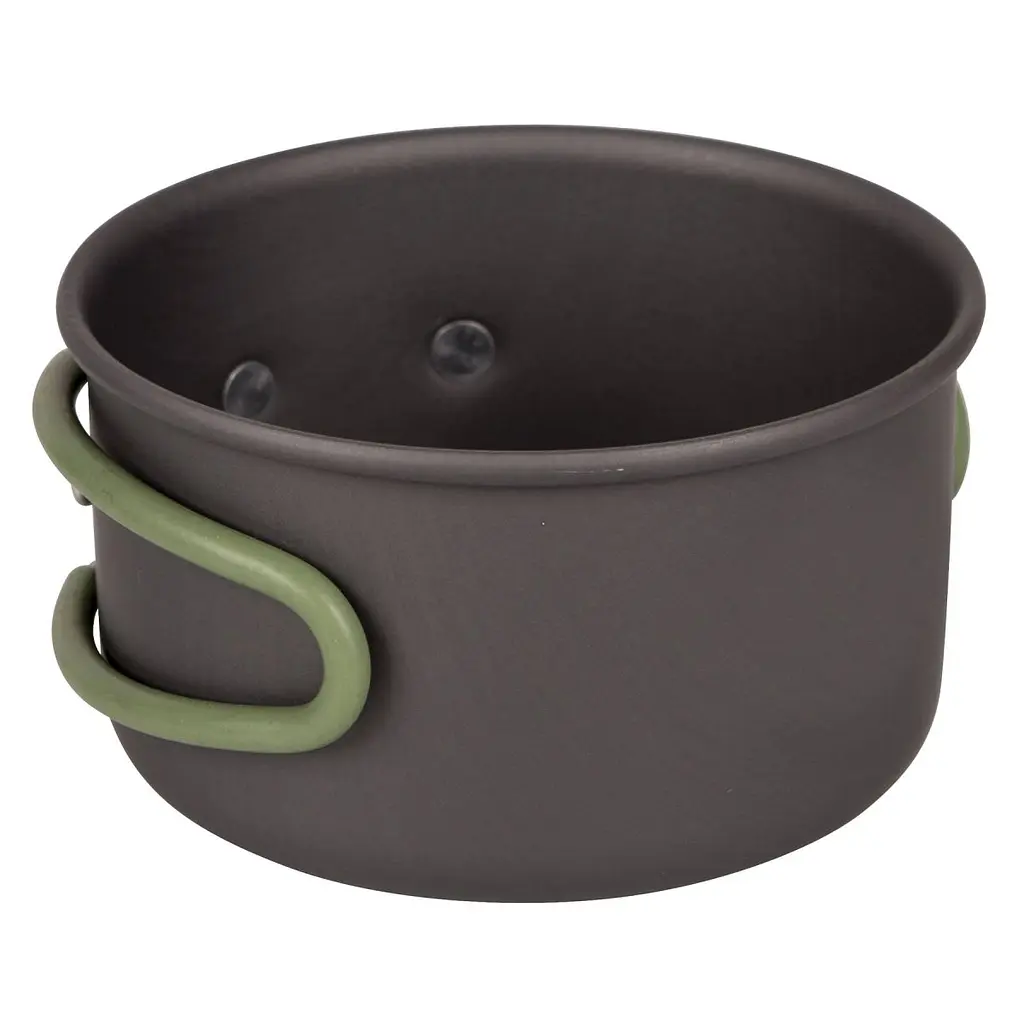 Набір посуду Bo-Camp Explorer 2 Pieces Hard Anodized Anthracite / Green (2200240) - фото 6